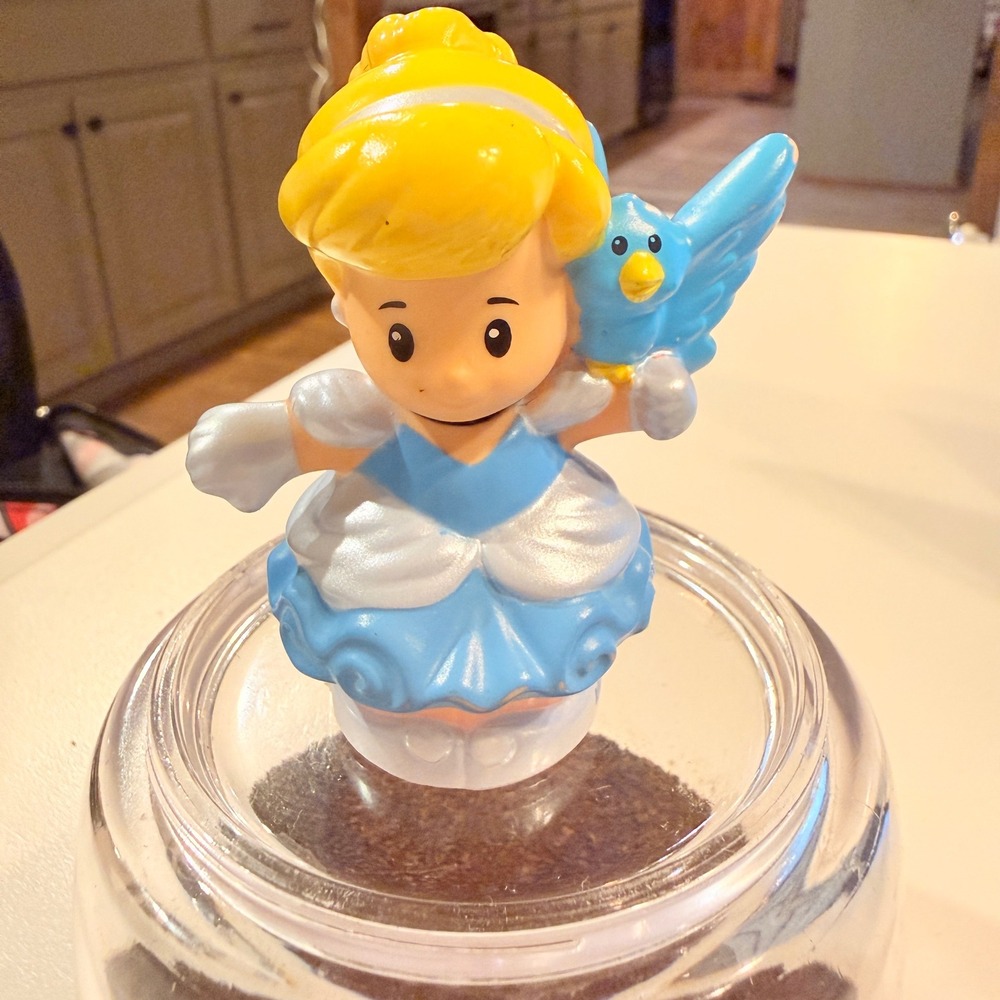 Fisher-Price Little People Cinderella Disney Princess Kids Blue Good 2015 Bird